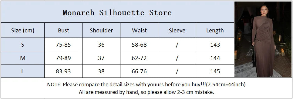 Elegant Slim Fit Pleat Irregular Long Dress Fashion Women Long Sleeve Turtleneck Patchwork Robes 2025 Chic Party Banquet Wear