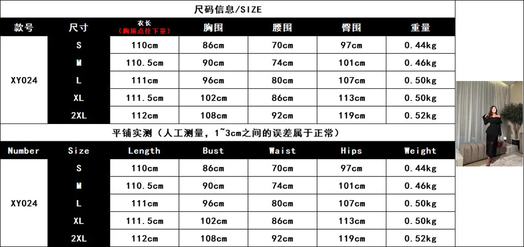 2025 American European New Fashion Women's Black Solid Color Slim Slash Neck Ankle Length Lace Ceremonial Dresses Female Clothes