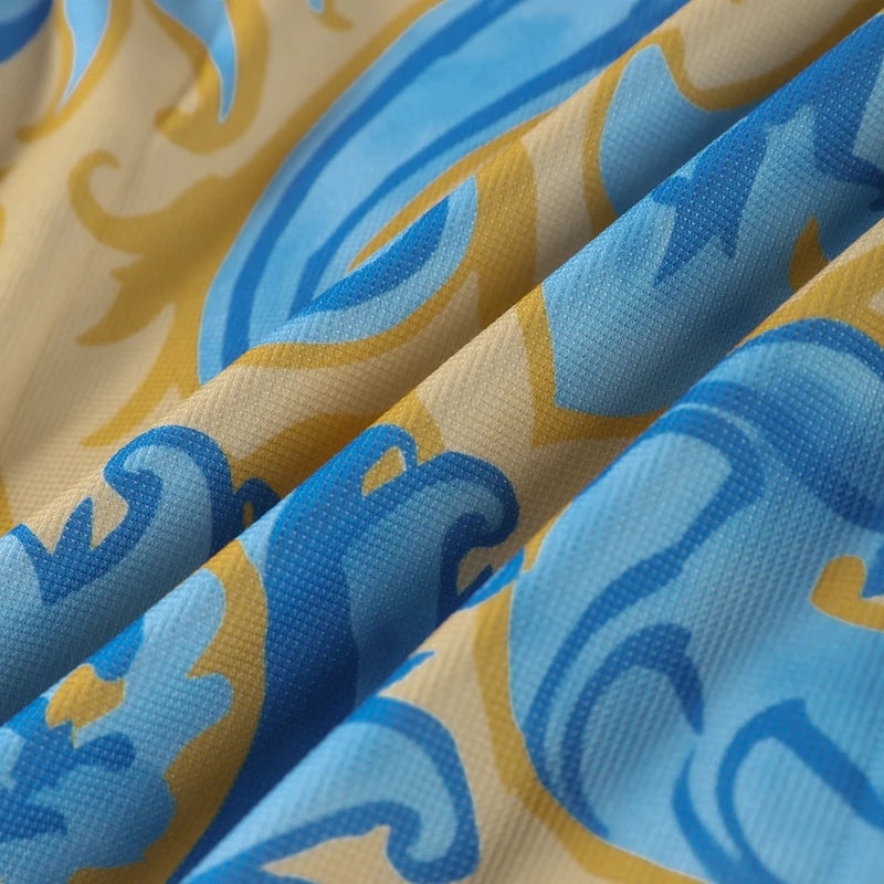 Fashion Tassels Print Long Dress For Women O-neck Sleeveless Patchwork Irregular Slip Vestidos 2025 Summer Female Beach Dresses